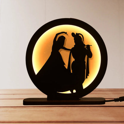 Radha Krishna Table Lamp